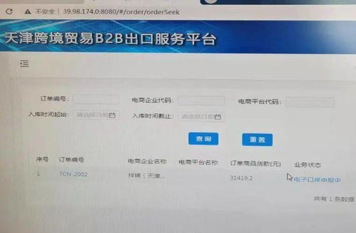 跨境電商b2b出口取得開創性突破